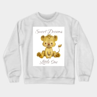 Sweet Dreams - Leopard Cub Crewneck Sweatshirt